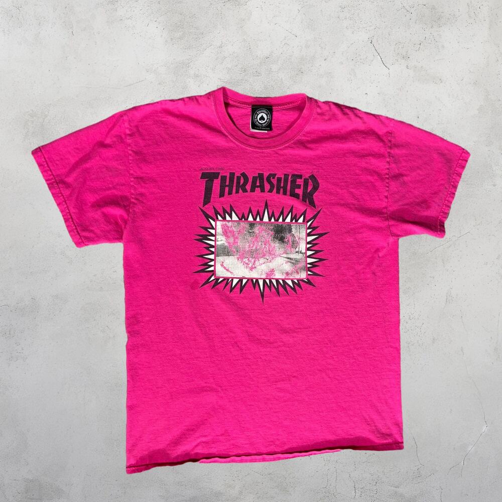 🔥 Thrasher August 1982 Skateboard Graphic Tee 💗